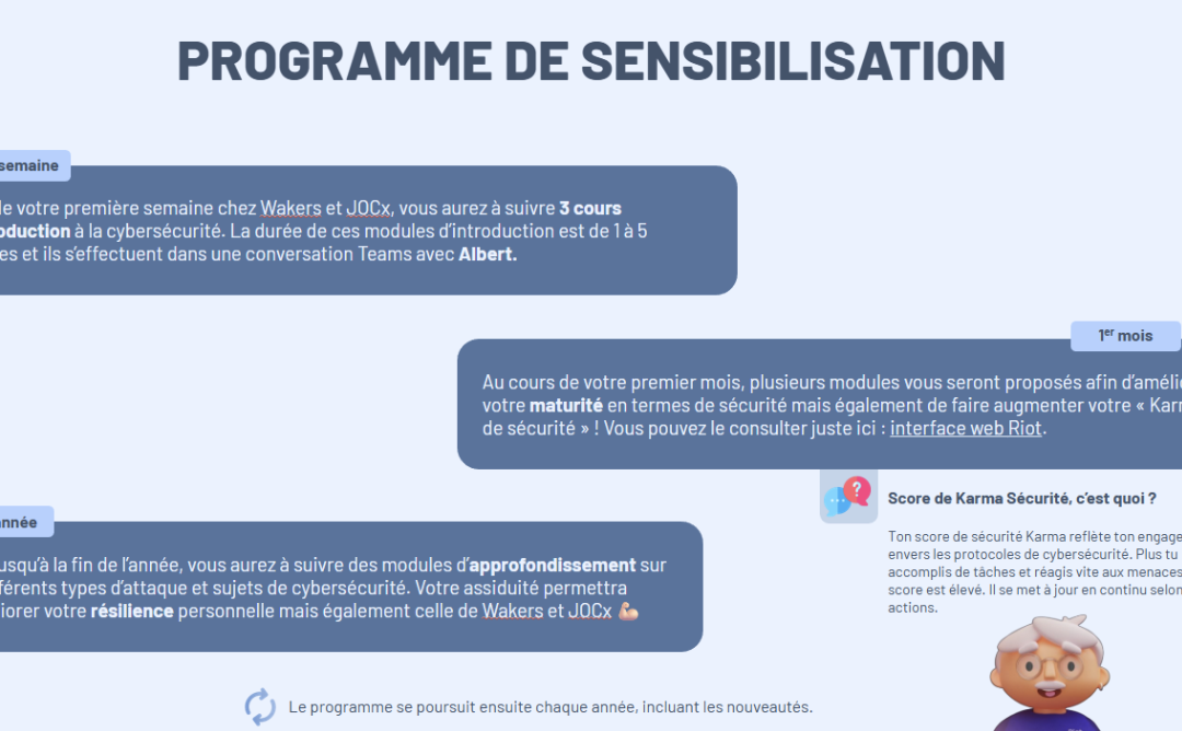 La cybersécurité n’est plus un sujet technique, c’est une culture d’entreprise